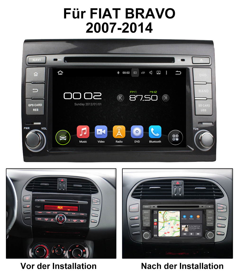 7 inch Android 12.0 car radio
