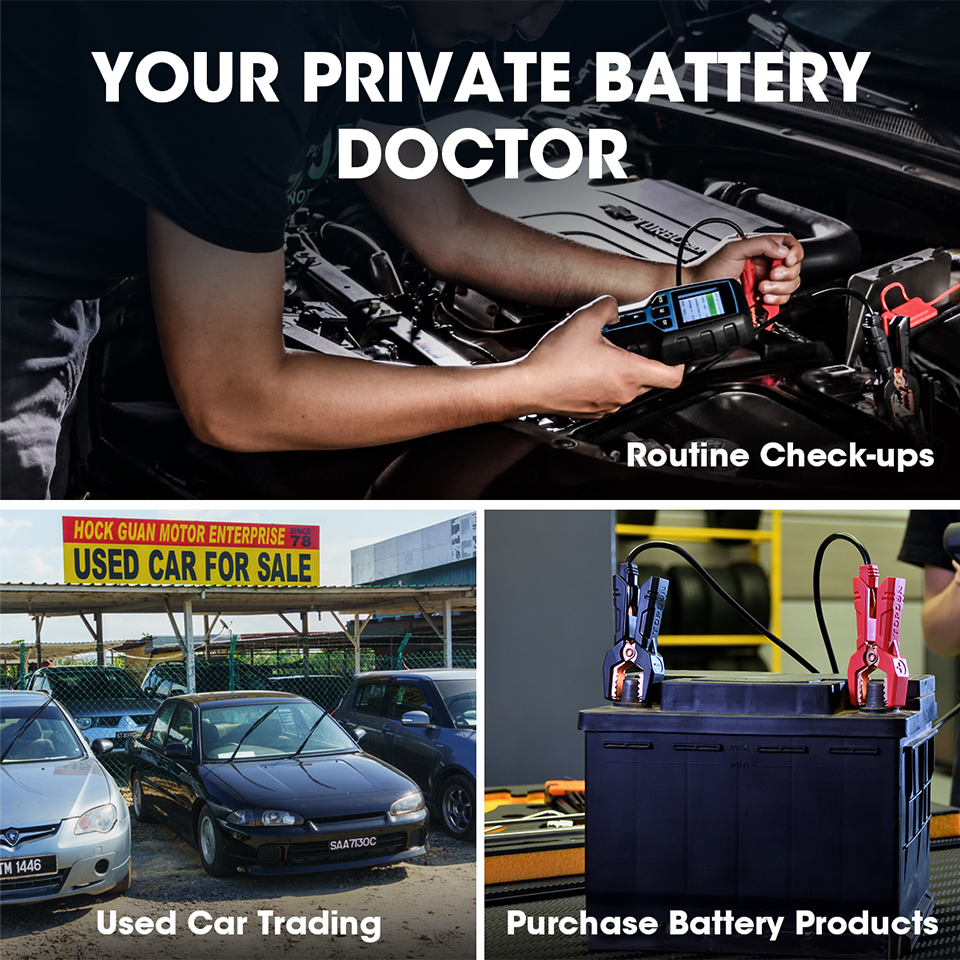 TOPDON BT200 12V 24V car battery tester