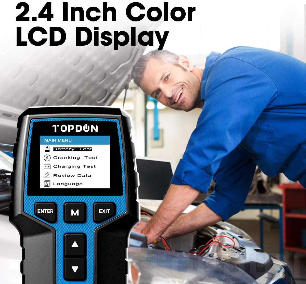 TOPDON BT200 12V 24V car battery tester